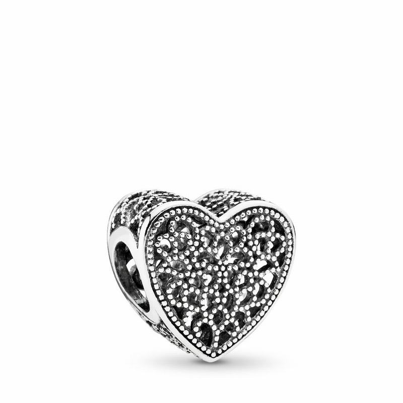 Pandora Filled With Romance Charm - Sterling Silver - Canada | ZK5234ED